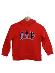 Vorschaubild 1 von Gap Kids Kapuzenpullover Jungen Gr. S Rot Logo Hoodie