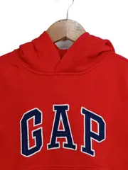 Vorschaubild 2 von Gap Kids Kapuzenpullover Jungen Gr. S Rot Logo Hoodie