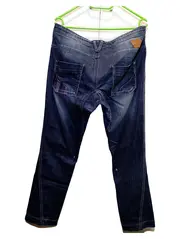 Vorschaubild 2 von Damen Jeans Straight Leg Gr. 44 W35 Blau Outdoor Stretch