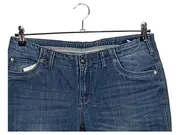 Vorschaubild 3 von Damen Jeans Straight Leg Gr. 44 W35 Blau Outdoor Stretch