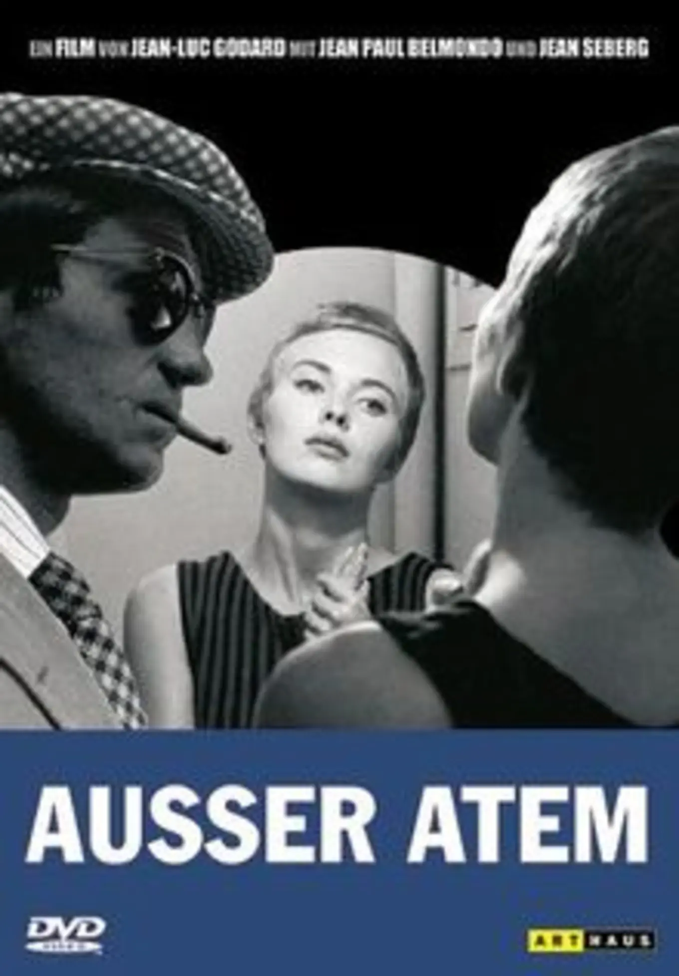 Arthaus DVD Außer Atem Jean-Paul Belmondo Jean Seberg Krimi Deutsch Französisch