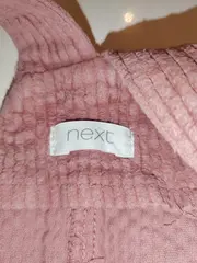 Vorschaubild 2 von Mädchen Cord Latzkleid Rosa Gr. 122 Baumwolle Freizeitkleid