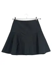 Vorschaubild 1 von Damen Bleistiftrock Gr. 34;XS Schwarz Klassisch