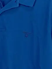 Vorschaubild 3 von Herren Poloshirt Kurzarm Blau Größe XXL Baumwolle Classic
