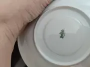 Vorschaubild 2 von Unterteller Weiß Porzellan Klassisch Untertasse