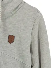 Vorschaubild 2 von Herren Kapuzenpullover Hoodie Grau Gr. 48/M Casual