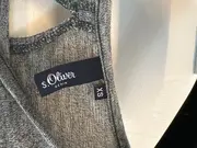 Vorschaubild 3 von Damen Shirt Pullover Gr. XS grau meliert Cut-Out Rücken