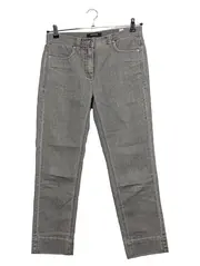 Vorschaubild 1 von TAIFUN Damen Jeans Regular Fit Grau Gr. 38 Casual Hose