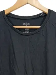 Vorschaubild 2 von Herren T-Shirt Gr. 52/XL Schwarz Casual Baumwolle