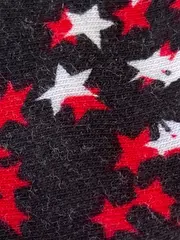 Vorschaubild 3 von Damen Pyjamahose Sterne Gr. 36/S Mehrfarbig Komfortabel