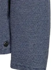 Vorschaubild 3 von Damen Strickjacke Gr. 40 L Blau Gestreift Casual