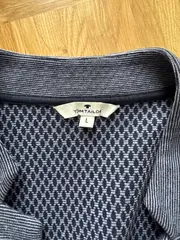 Vorschaubild 4 von Damen Strickjacke Gr. 40 L Blau Gestreift Casual