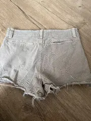 Vorschaubild 2 von Damen Shorts Chino Beige Gr. S 36 Baumwolle Fransen Casual