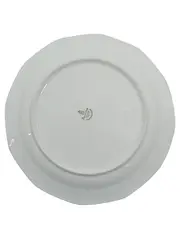 Vorschaubild 2 von Essteller Porzellan Weiß Schleifenmuster 24 cm Klassisch