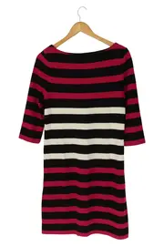 Vorschaubild 2 von Damen Freizeitkleid Gr. 38/M Gestreift Mehrfarbig Casual Preppy