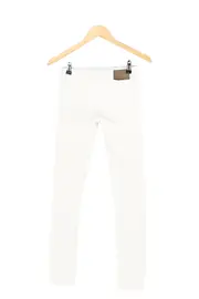 Vorschaubild 2 von Damen Jeans Skinny Fit Gr. 36 Weiß Destroyed Ripped Casual Modern