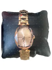 Vorschaubild 1 von Damenuhr Armbanduhr DZ5590 Gold Elegant Edelstahl