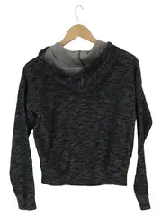 Vorschaubild 2 von Damen Sweatjacke Hoodie Gr. 32;XS Grau Meliert Casual