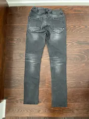 Vorschaubild 4 von Jeans Regular Fit Hose Kinder Jungen Grau Gr. 164 Casual