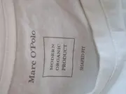 Vorschaubild 5 von Herren Langarmshirt Basic Logo Weiß Gr. 48 M Baumwolle