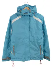 Vorschaubild 1 von Outdoorjacke Damen Regenjacke Blau Gr. 36 S Kapuze