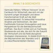 Vorschaubild 3 von Offener Horizont von Gertrude Höhler ECON Fachbuch Wirtschaft Hardcover Deutsch