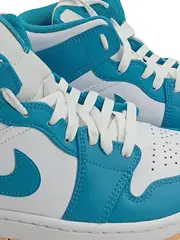Vorschaubild 2 von Jordan Air Jordan 1 Mid Herren Sneaker low Türkis Gr. 41