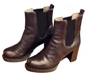 Vorschaubild 1 von Damen Stiefeletten Chelsea Boots Gr. 37 Braun Komfortabel