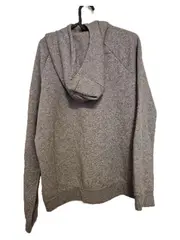 Vorschaubild 2 von Kapuzenpullover Herren Grau Hoodie Gr. M Sportlich Fleece