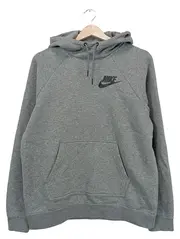 Vorschaubild 1 von Kapuzenpullover Herren Grau Hoodie Gr. M Sportlich Fleece