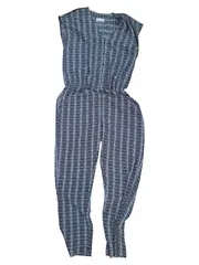 Vorschaubild 1 von Damen Jumpsuit Gr. 40 L Mehrfarbig Gemustert Casual
