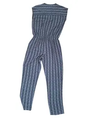Vorschaubild 2 von Damen Jumpsuit Gr. 40 L Mehrfarbig Gemustert Casual