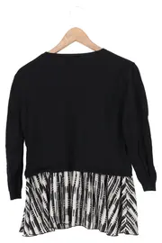 Vorschaubild 2 von Damen Pullover Gr. 36/S Mehrfarbig Casual Modern mit Grafikmuster