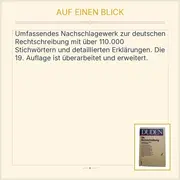 Vorschaubild 3 von Duden Rechtschreibung 19. Auflage Wörterbuch Deutsch Hardcover Nachschlagewerk