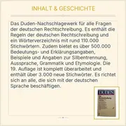 Vorschaubild 4 von Duden Rechtschreibung 19. Auflage Wörterbuch Deutsch Hardcover Nachschlagewerk
