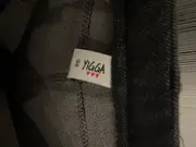 Vorschaubild 3 von Stoffhose Mädchen Gr. 164 Grau Skinny Glitzerstreifen