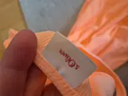 Vorschaubild 4 von Damen Top Orange Rippstrick Gr. 42/XL Casual