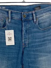 Vorschaubild 3 von 3301 Jeans Herren W30/L30 Blau Denim Regular Fit Hose