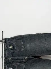 Vorschaubild 3 von Jeans Mädchen Gr. 152 Regular Fit Blau Denim