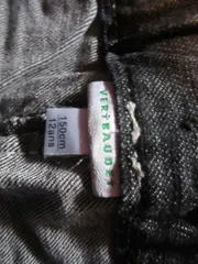 Vorschaubild 7 von Jeans Mädchen Gr. 152 Regular Fit Blau Denim