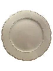 Vorschaubild 1 von Platzteller Weiß Porzellan Klassisch