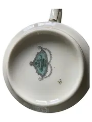 Vorschaubild 2 von Tasse Beige Porzellan Klassisch Blumenmotiv Ivory 250ml