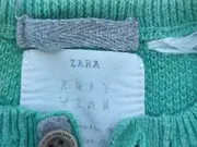 Vorschaubild 4 von Kinder Pullover Gr. 74 Grün Baumwolle Langarm Casual