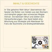 Vorschaubild 3 von Brettspiel Geheime Welt Idhún Fantastisches Abenteuer Familienspiel