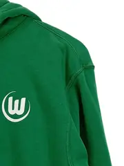 Vorschaubild 3 von Herren Kapuzenpullover Hoodie Grün Wolfsburg Logo Gr. 48/M Sportlich