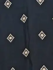 Vorschaubild 5 von Damen Freizeitkleid Gr. 44 XXL Schwarz Grafisch Viskose Casual