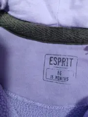 Vorschaubild 5 von Kinder Fleecejacke Kapuze Gr. 86 Lila Nummer 68 Sportlich