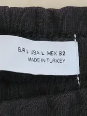 Vorschaubild 6 von Herren Sport Shorts Gr. L Schwarz Baumwolle