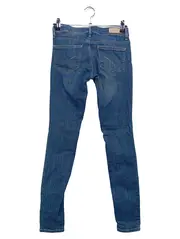 Vorschaubild 2 von Damen Jeans Skinny Fit Blau Gr. W26 L30 Baumwolle Stretch Hose