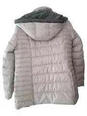 Vorschaubild 3 von Damen Steppjacke Gr. 38 Beige Casual Outdoor Übergangsjacke
